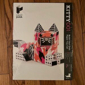 Build Your Own Paper Toy Cat